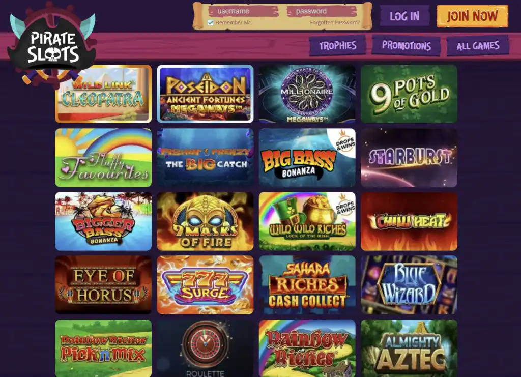 pirate slots casino